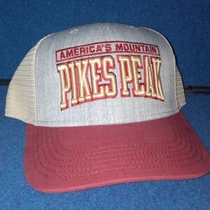Legacy Pikes Peak Gray and Red Hat